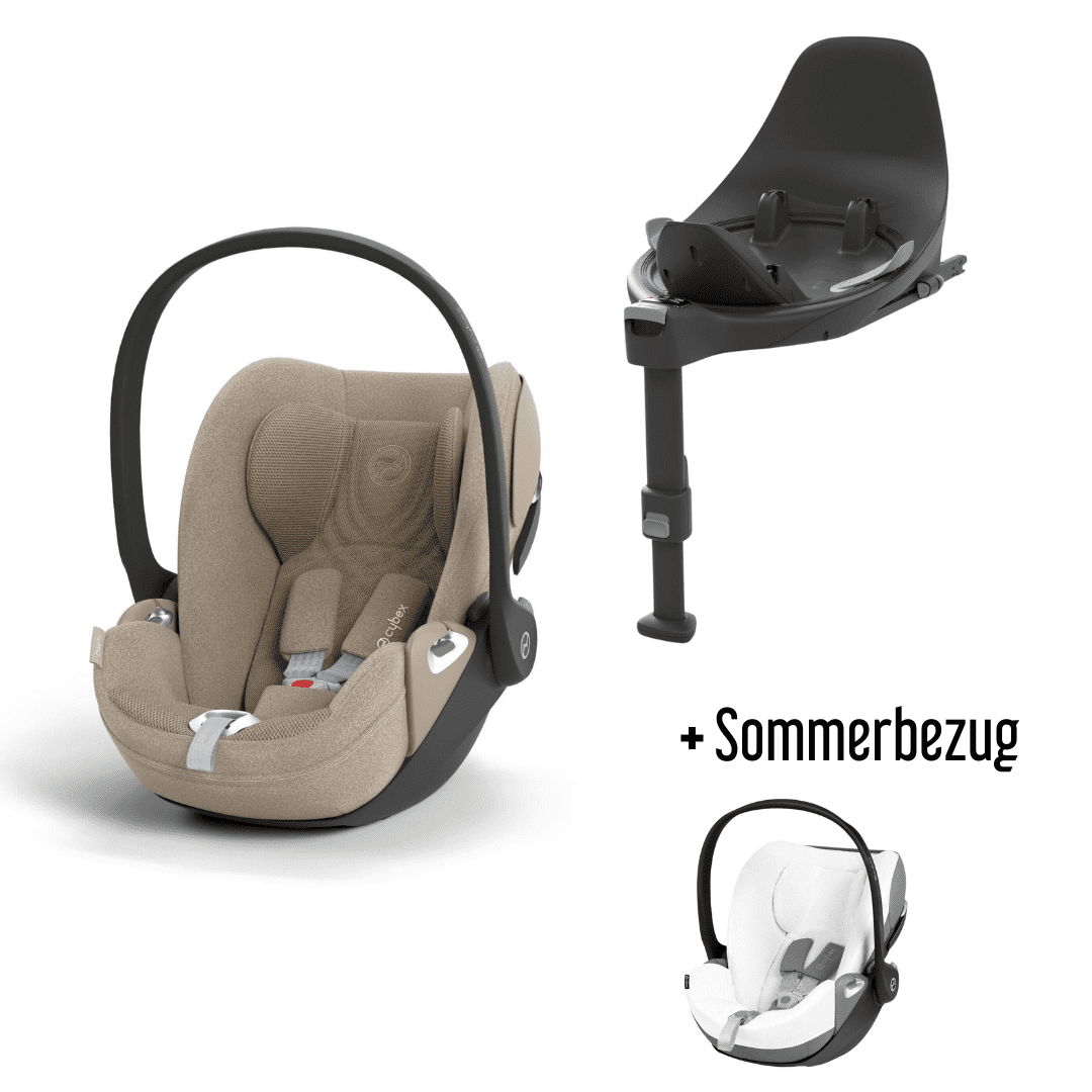 CYBEX Cloud T i-Size Plus Babyschale inkl. Base T + Sommerbezug  CYBEX Cloud T i-Size Plus Babyschale inkl. Base T + Sommerbezug
