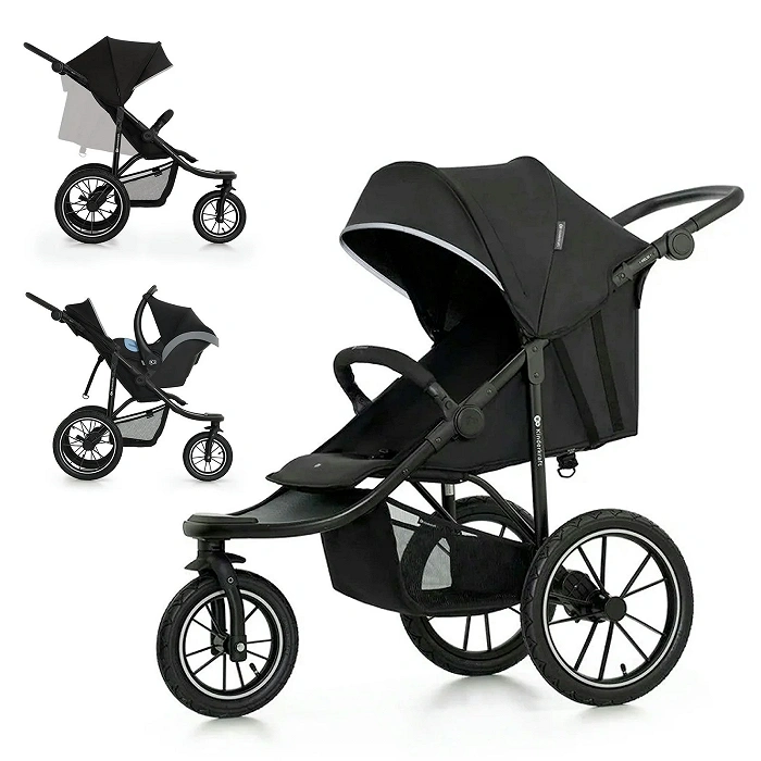 Kinderkraft Sportwagen 3 Räder HELSI 2 Black Kinderkraft Sportwagen 3 Räder HELSI 2 Black
