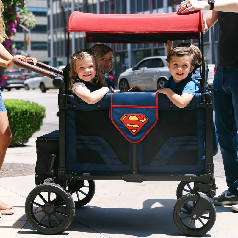 Wonderfold Superman 4-Sitzer-Kinderwagen