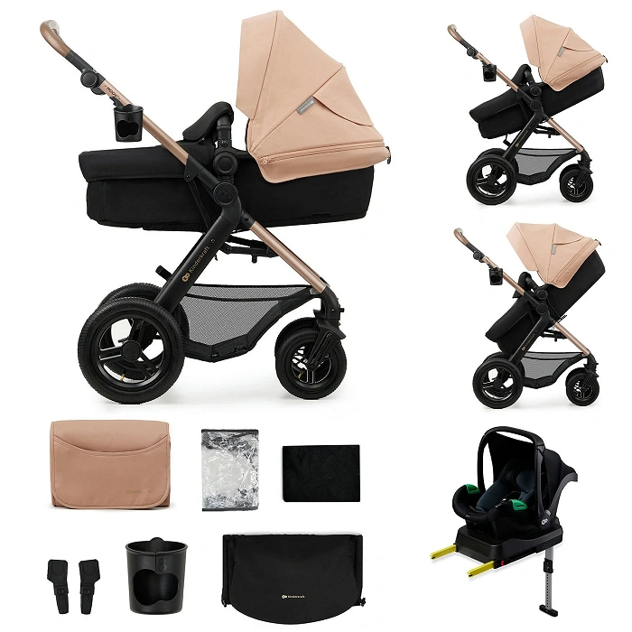 Kinderkraft Kombikinderwagen 4in1 MOOV 2 AIR Beige Kinderkraft Kombikinderwagen 4in1 MOOV 2 AIR Beige