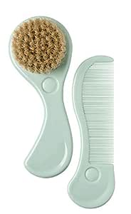 Rotho ergonomische Kamm und Bürste swedish green Rotho ergonomische Kamm und Bürste swedish green