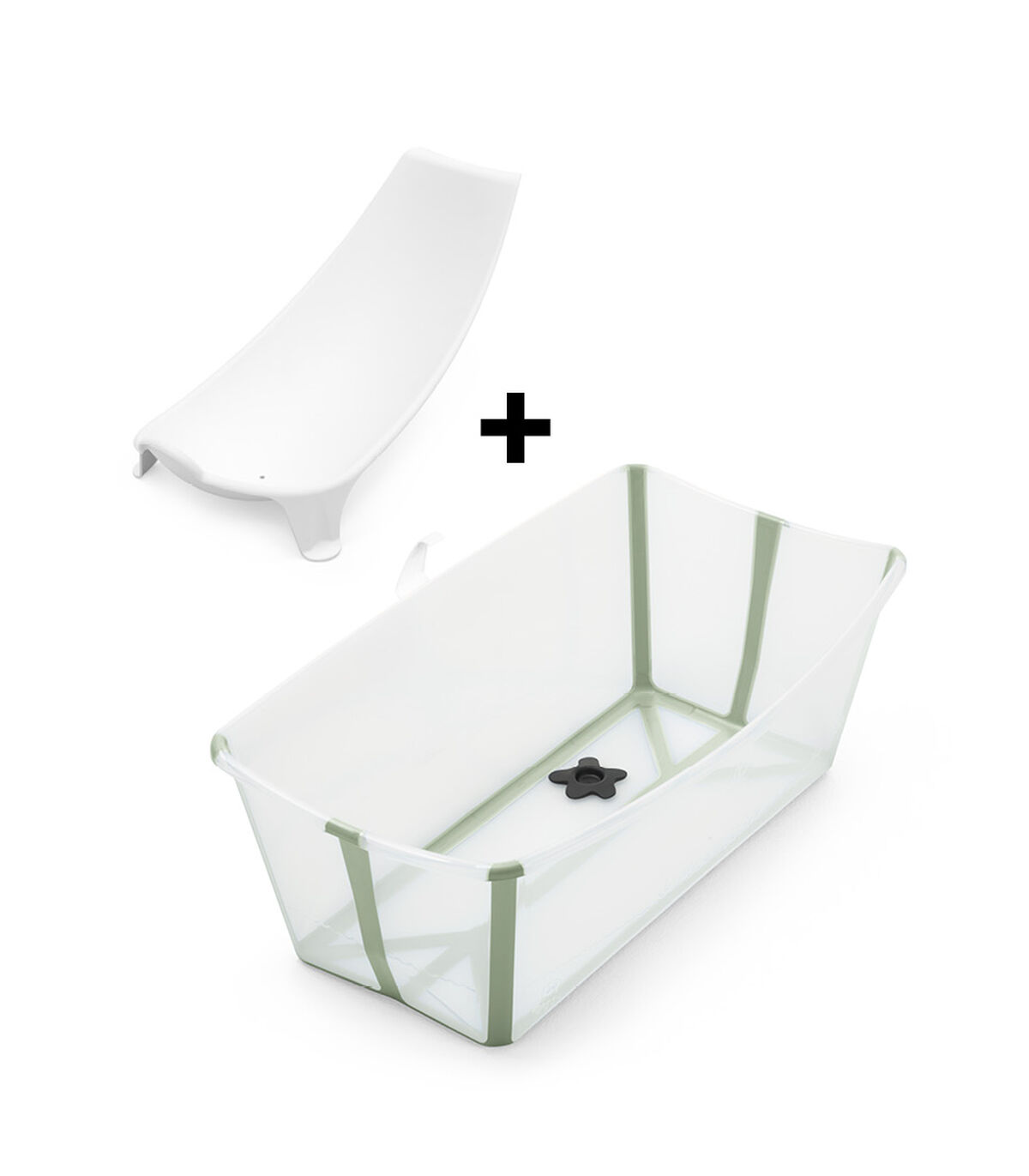 Stokke Flexi Bath Bundle – Transparent Green – Stokke Flexi Bath Bundle Transparent Green bei babybrands.de kaufen ✓ sicher, einfach & bequem online bestellen ✓