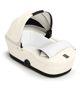 Cybex Melio Kinderwagenaufsatz Canvas White