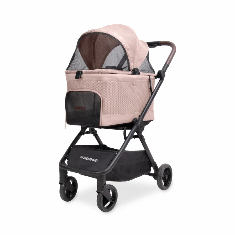 Wonderfold Bella-Haustier-Buggy Pink