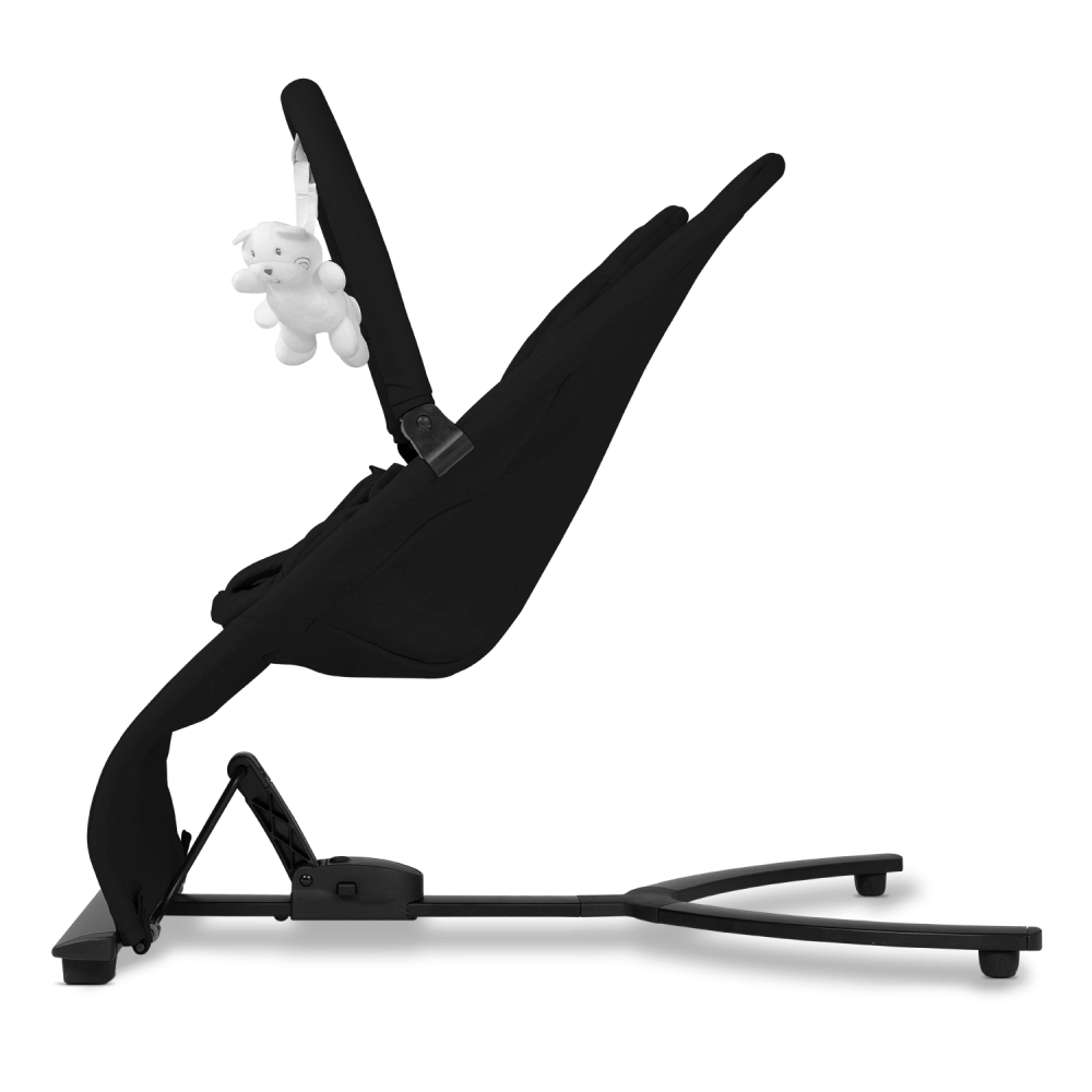 my junior Motion Bouncer Babywippe Black Owl Air