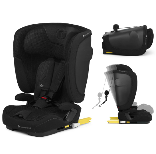 Kinderkraft Autositz FIX2GO schwarz – FIX2GO schwarz i-Size von Kinderkraft mit SAFERIDE Sensor, SPS+, AIR FLOW & EASY GROW SYSTEM. Klappbar, tragbar & sicher von 15 Monaten bis 12 Jahren (76–150 cm). Kinderkraft Autositz FIX2GO schwarz – FIX2GO schwarz i-Size von Kinderkraft mit SAFERIDE Sensor, SPS+, AIR FLOW & EASY GROW SYSTEM. Klappbar, tragbar & sicher von 15 Monaten bis 12 Jahren (76–150 cm).