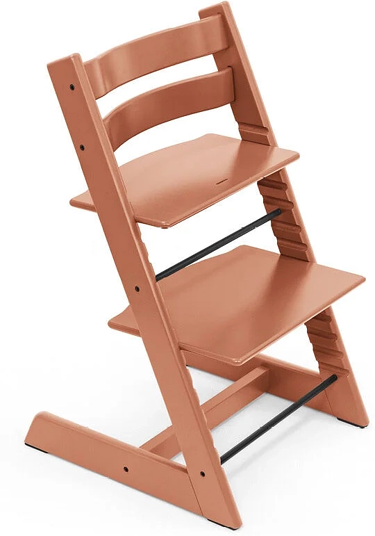 Stokke Tripp Trapp Hochstuhl Buche Terracotta Stokke Tripp Trapp Hochstuhl Buche Terracotta