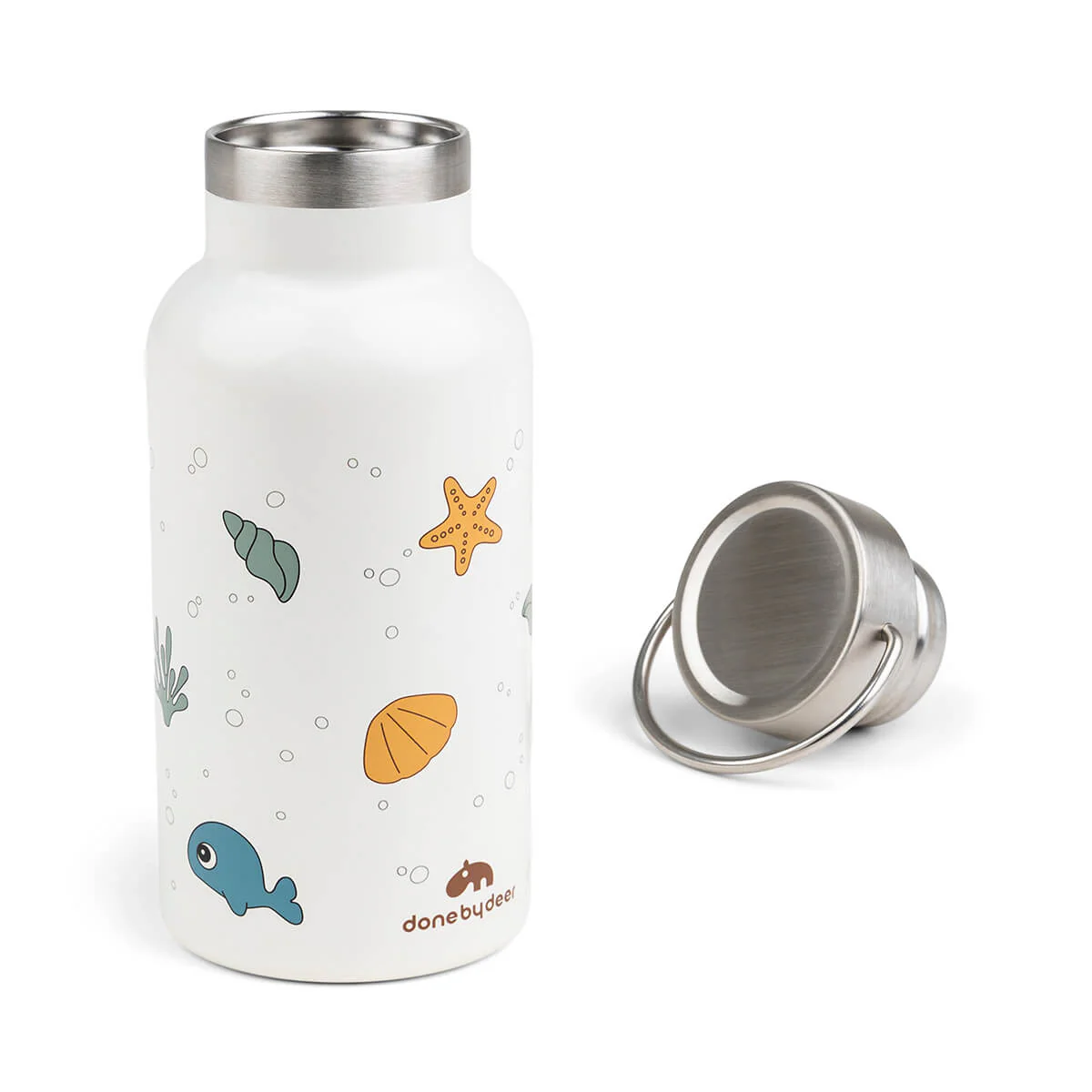 Done by Deer Thermo metal Flasche Sea friends Done by Deer Thermo metal Flasche Sea friends