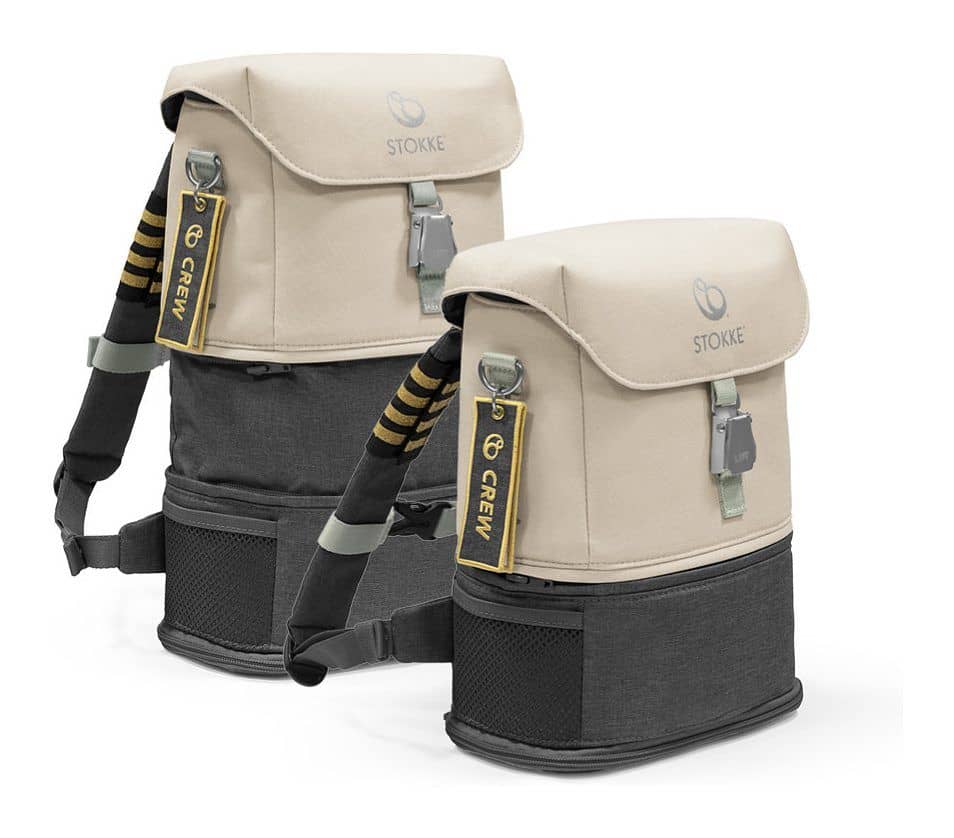 Stokke JetKids by Stokke Crew Backpack moonglow white Stokke JetKids by Stokke Crew Backpack moonglow white