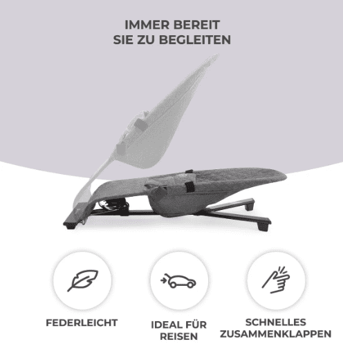 Kinderkraft Babywippe MIMI grau