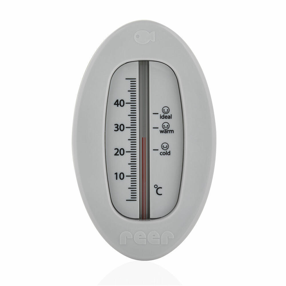 Reer Badethermometer oval - grau
