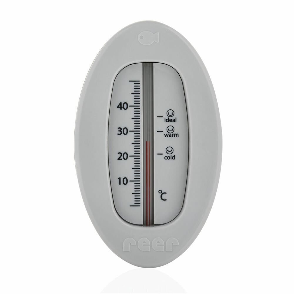 Reer Badethermometer oval - grau Reer Badethermometer oval - grau
