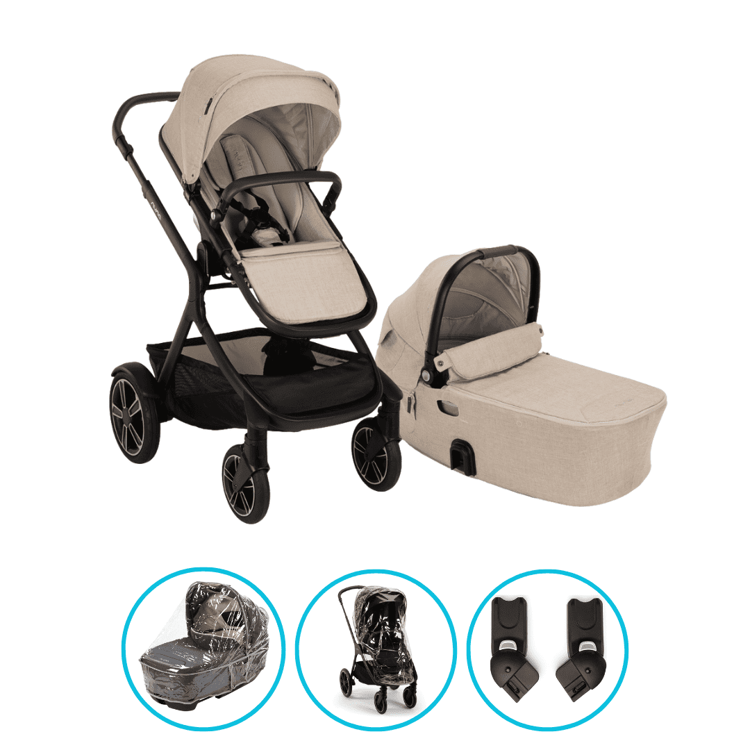 Nuna DEMI next 2in1 Kinderwagen Biscotti inkl. gratis Zubehör