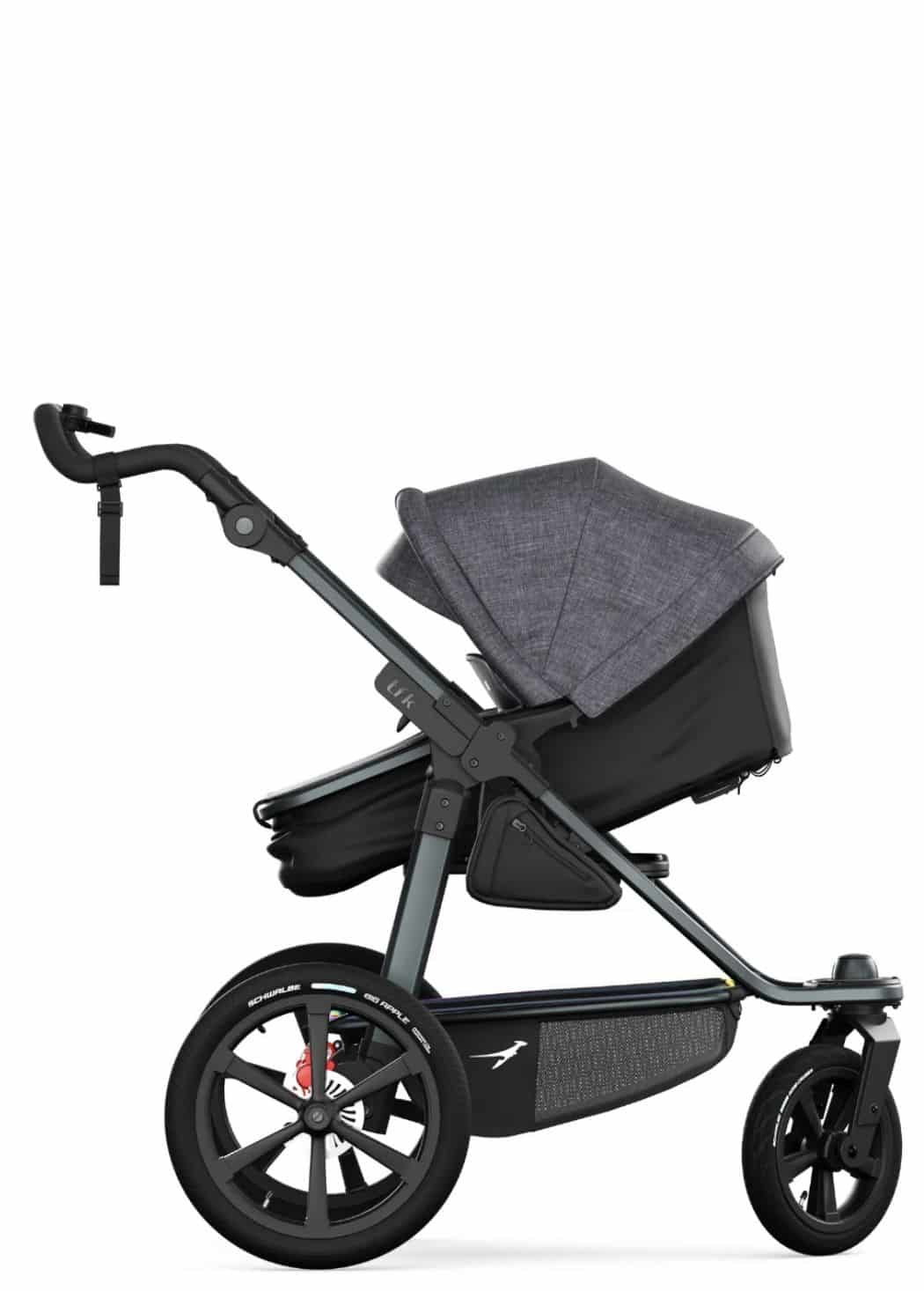 TFK Pro - Kombikinderwagen (inkl. Sicherheitskit bis zum 31.07.2025) - premium schwarz