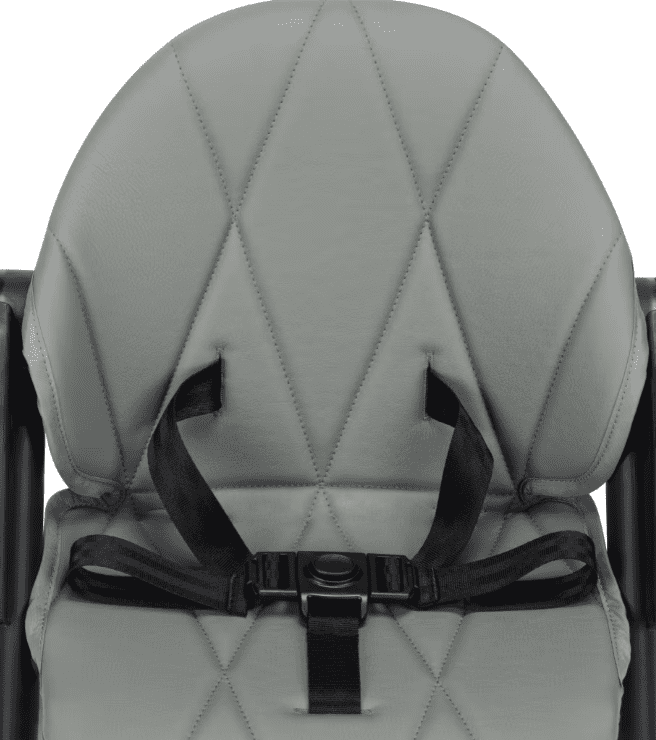 bebeconfort Sitzerhöhung Moly mit abnehmbarem Tablett Mineral Grey