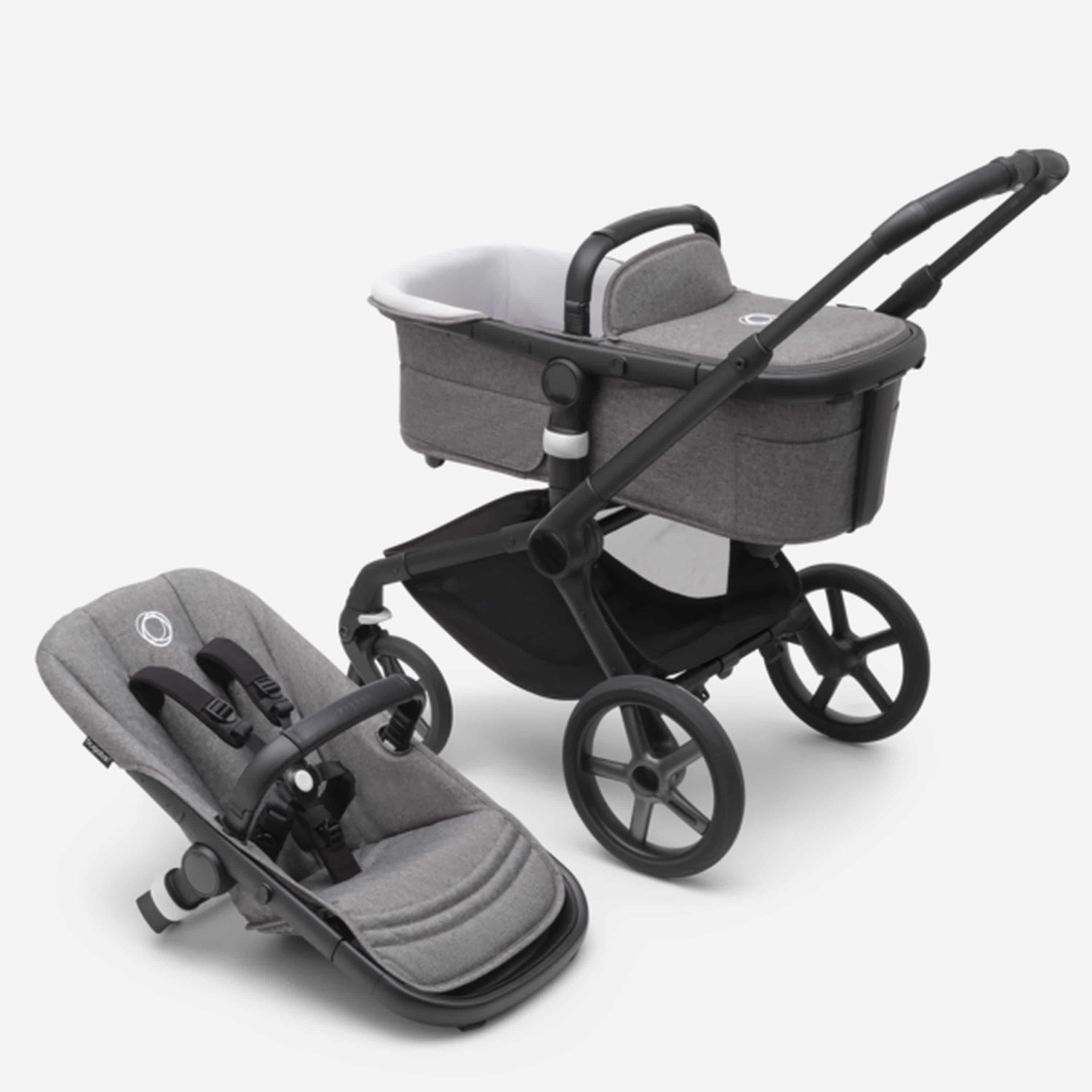 Bugaboo Fox 5 Basis grau meliert - Bugaboo Fox 5 Basis grau meliert bei babybrands.de kaufen ✓ sicher, einfach & bequem online bestellen ✓