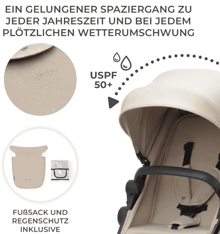 Kinderkraft Kombikinderwagen 3in1 NEWLY beige 