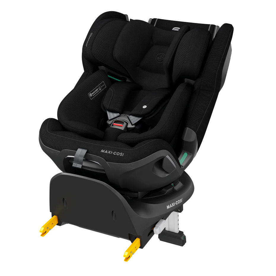 Maxi Cosi Emerald 360 Pro Authentic Black – Maxi Cosi Emerald 360 Pro Authentic Black: Kindersitz ab Geburt bis 12 Jahre mit SLIDETECH®, 360° Drehung, i-Size (R129), ISOFIX, G-CELL & AirProtect® für maximale Sicherheit.