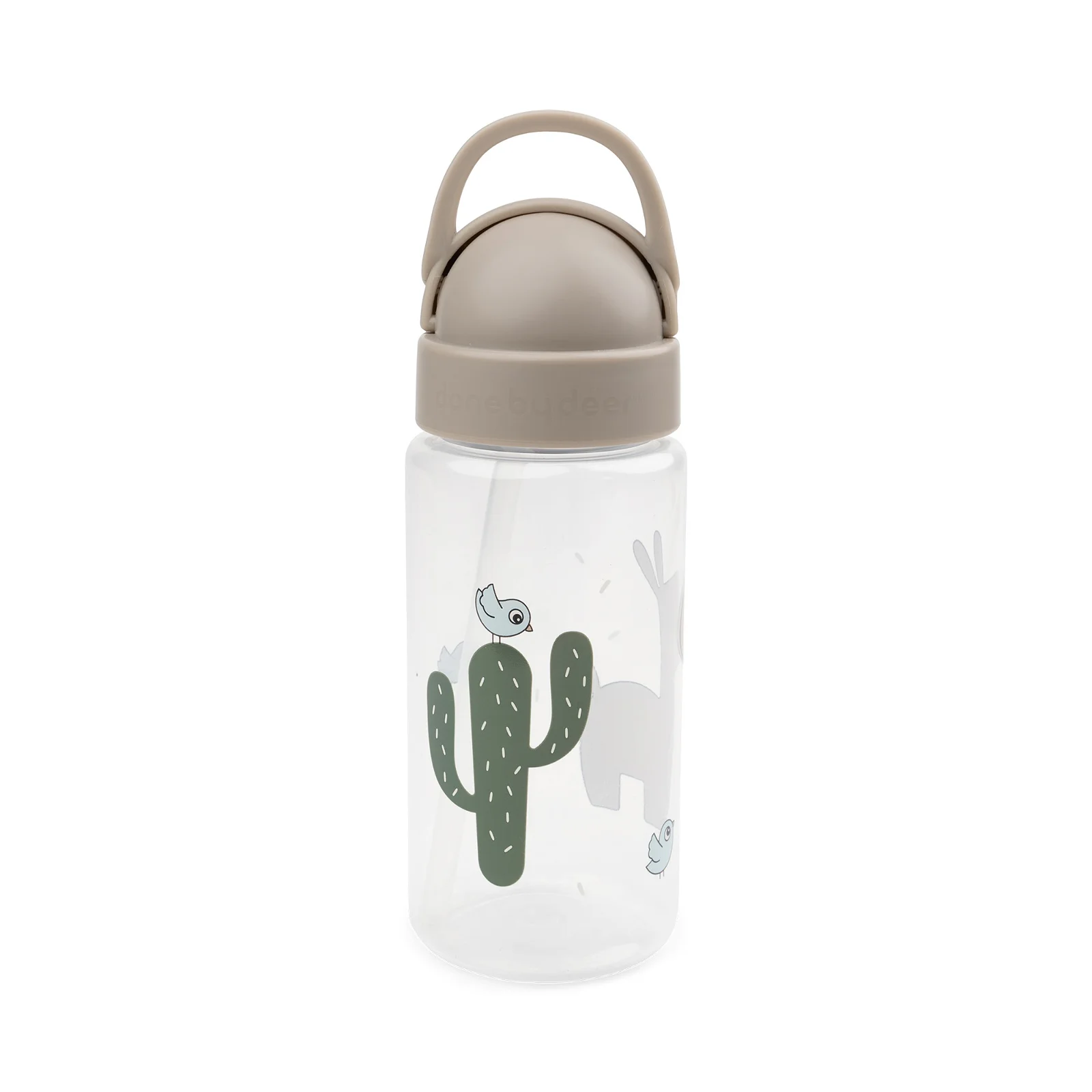 Done by Deer - Trinkflasche mit Strohhalm Lalee Sand Done by Deer - Trinkflasche mit Strohhalm Lalee Sand