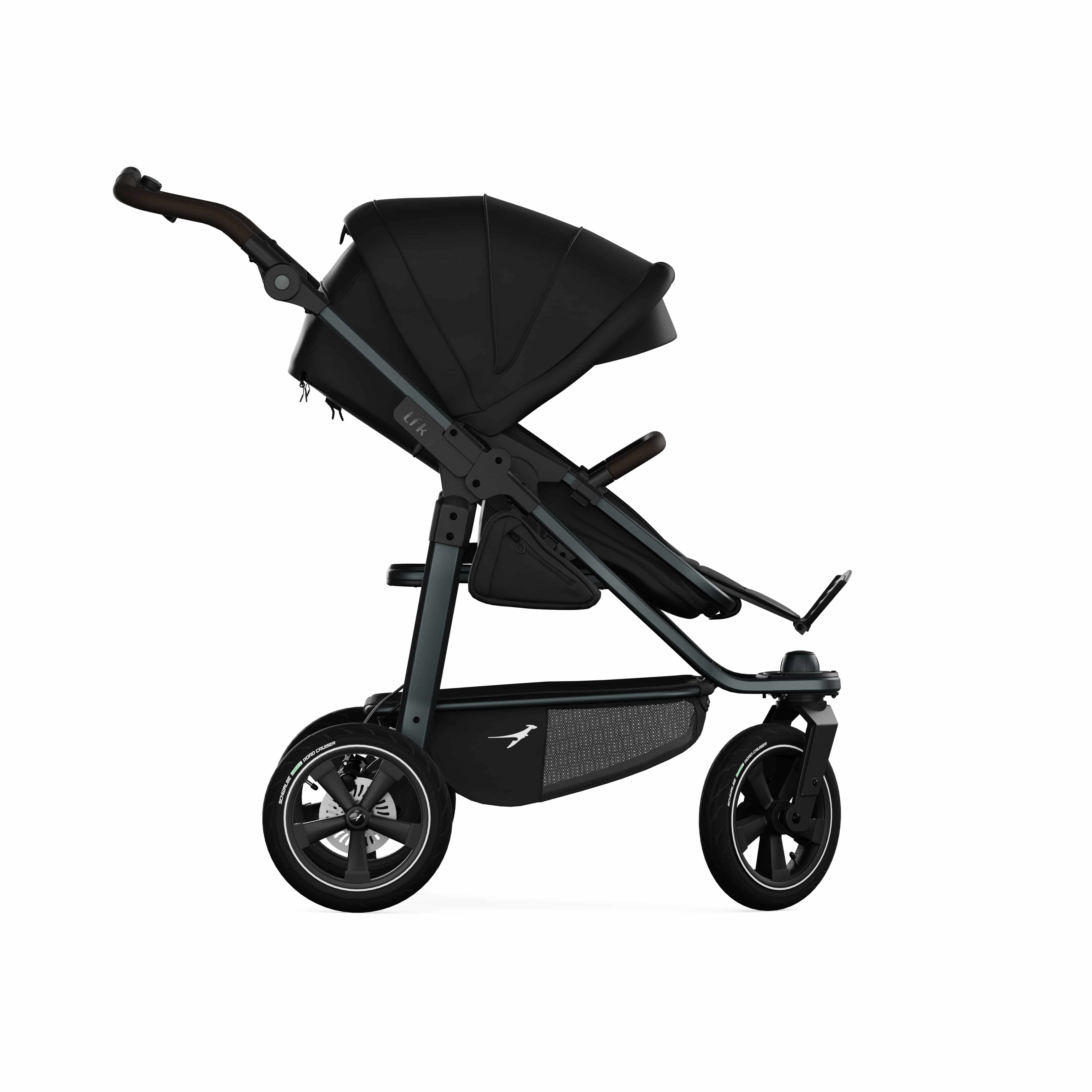 TFK Mono 3 Kombikinderwagen Luftrad-Set - schwarz TFK Mono 3 Kombikinderwagen Luftrad-Set - schwarz