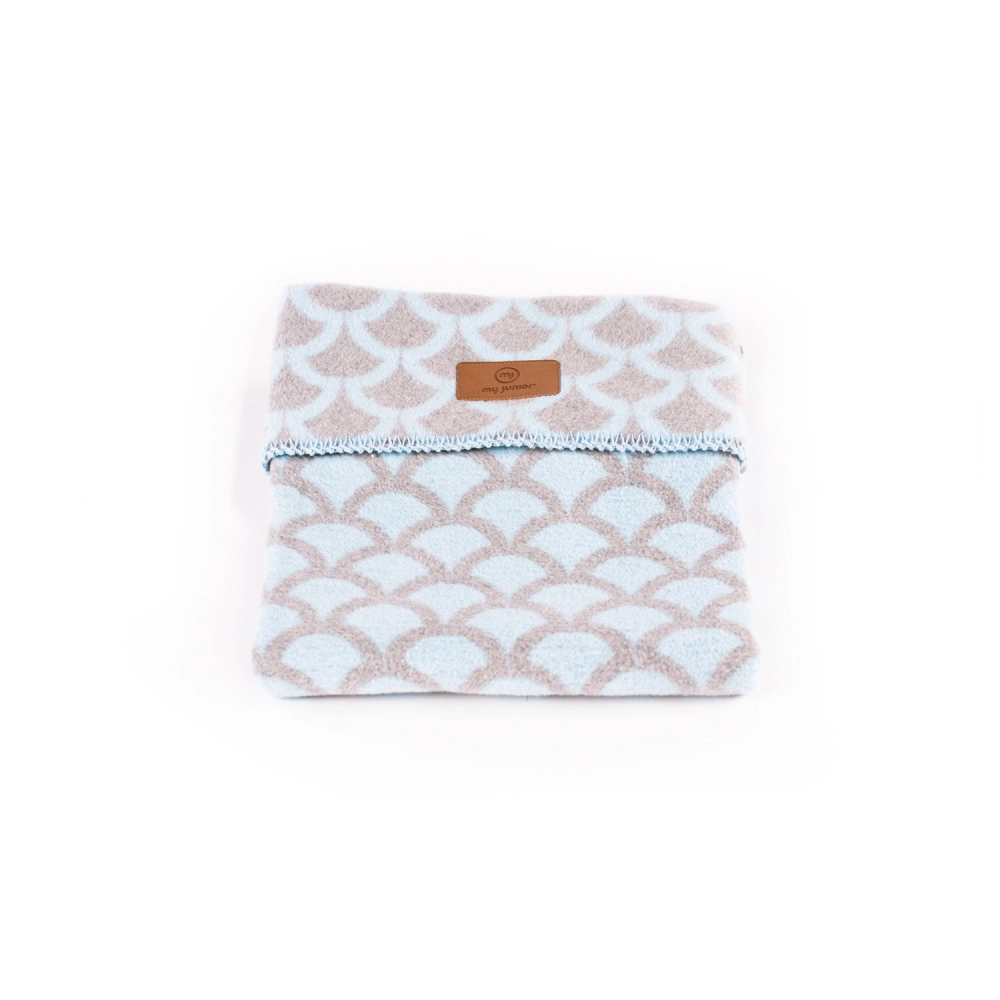 my junior Babydecke Sea Shell Blue Grey