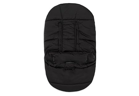Jollein Fußsack Gruppe 0+ 3/5 Punkte - Puffed Black