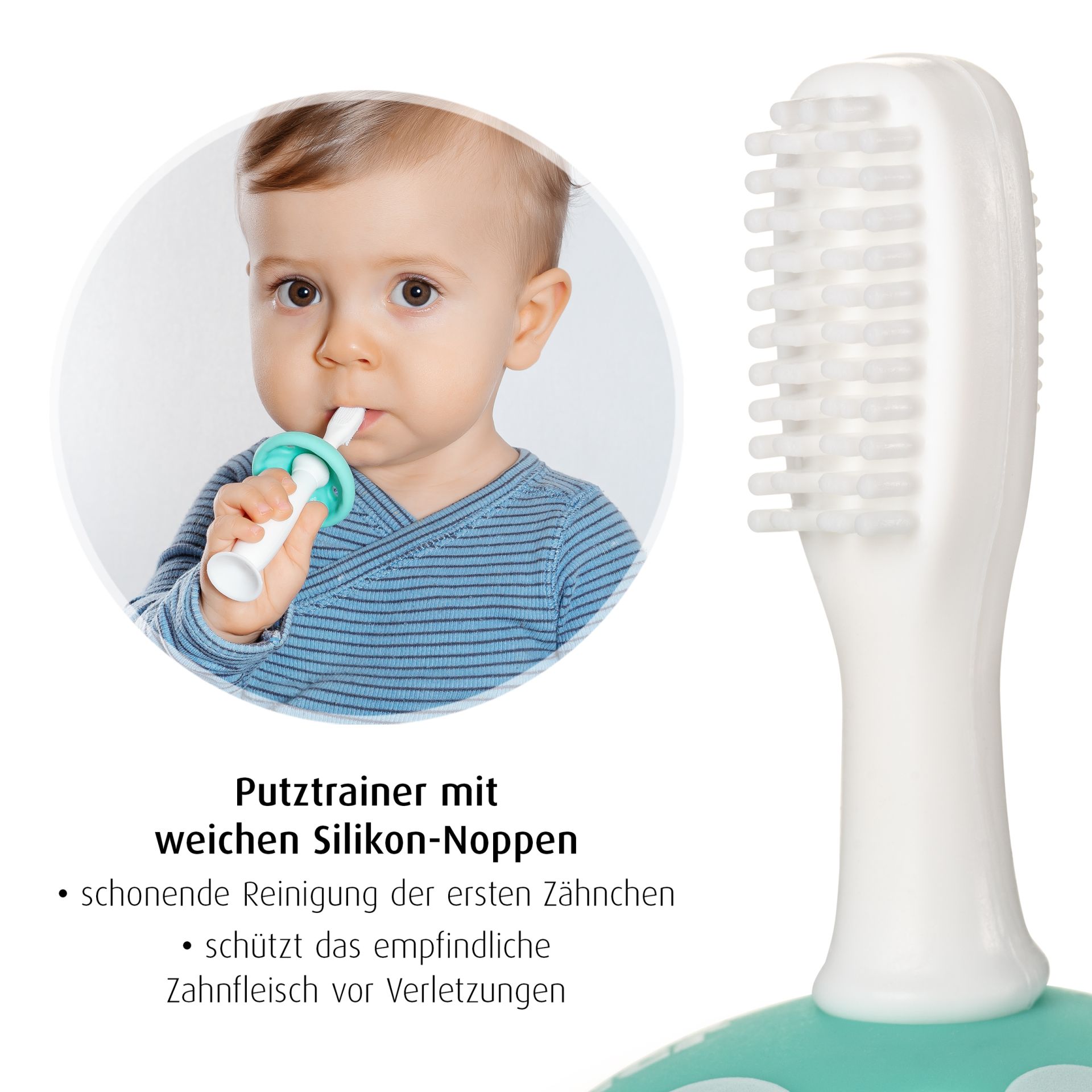 Reer BabyCare Zahnputz-Trainer mit Sicherheitsteller