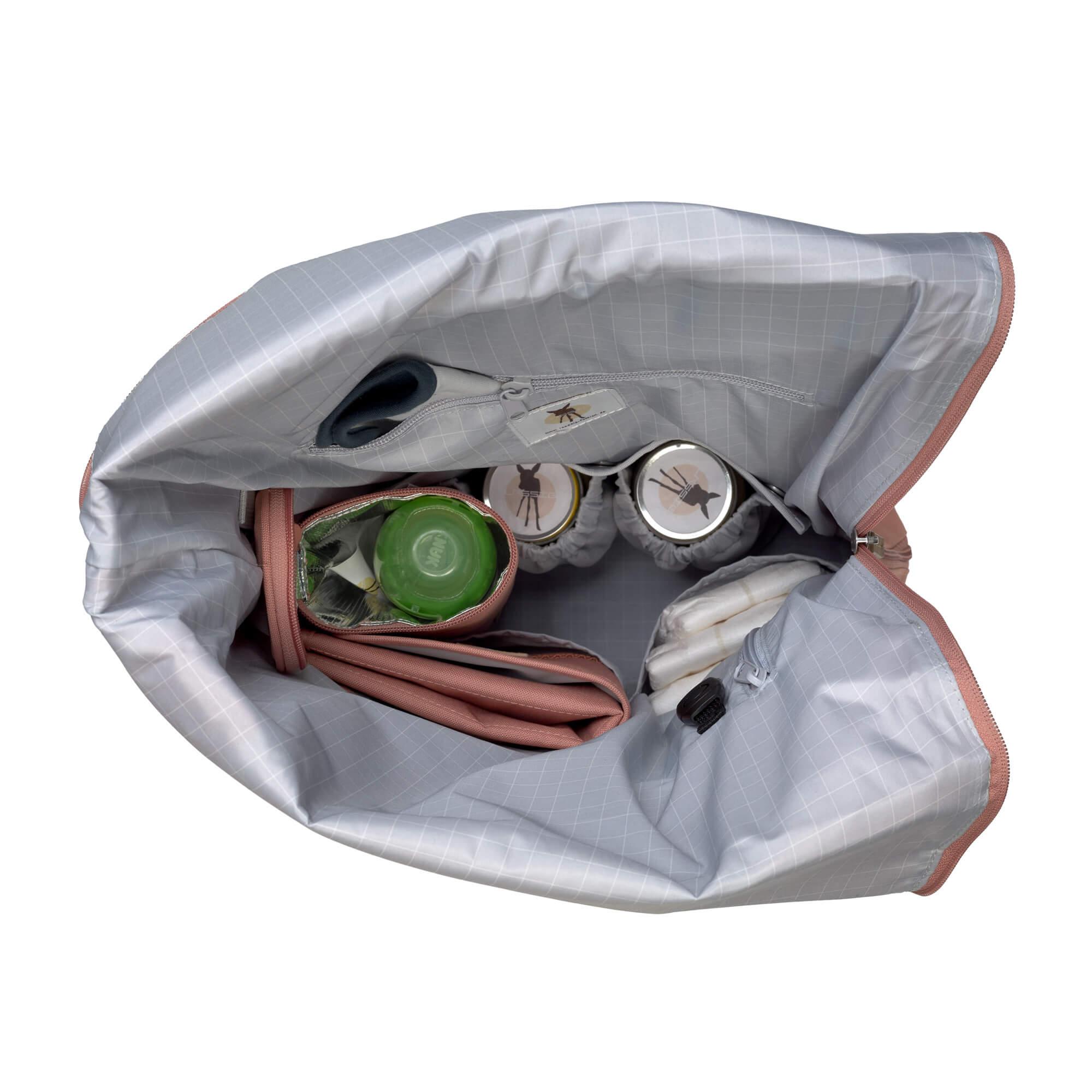 Lässig Wickelrucksack - Rolltop Backpack Cinnamon Lässig Wickelrucksack - Rolltop Backpack Cinnamon