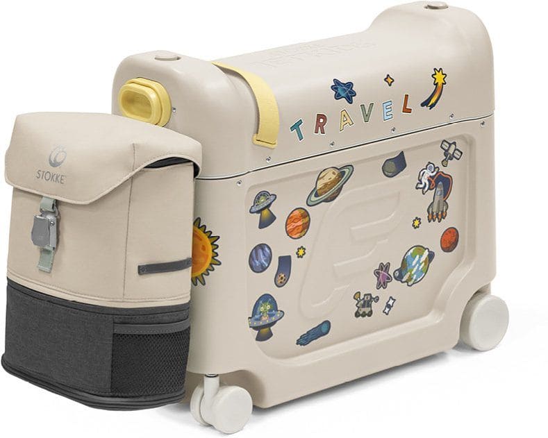 Stokke Jetkids by Stokke Travel Bundle moonglow white Stokke Jetkids by Stokke Travel Bundle moonglow white