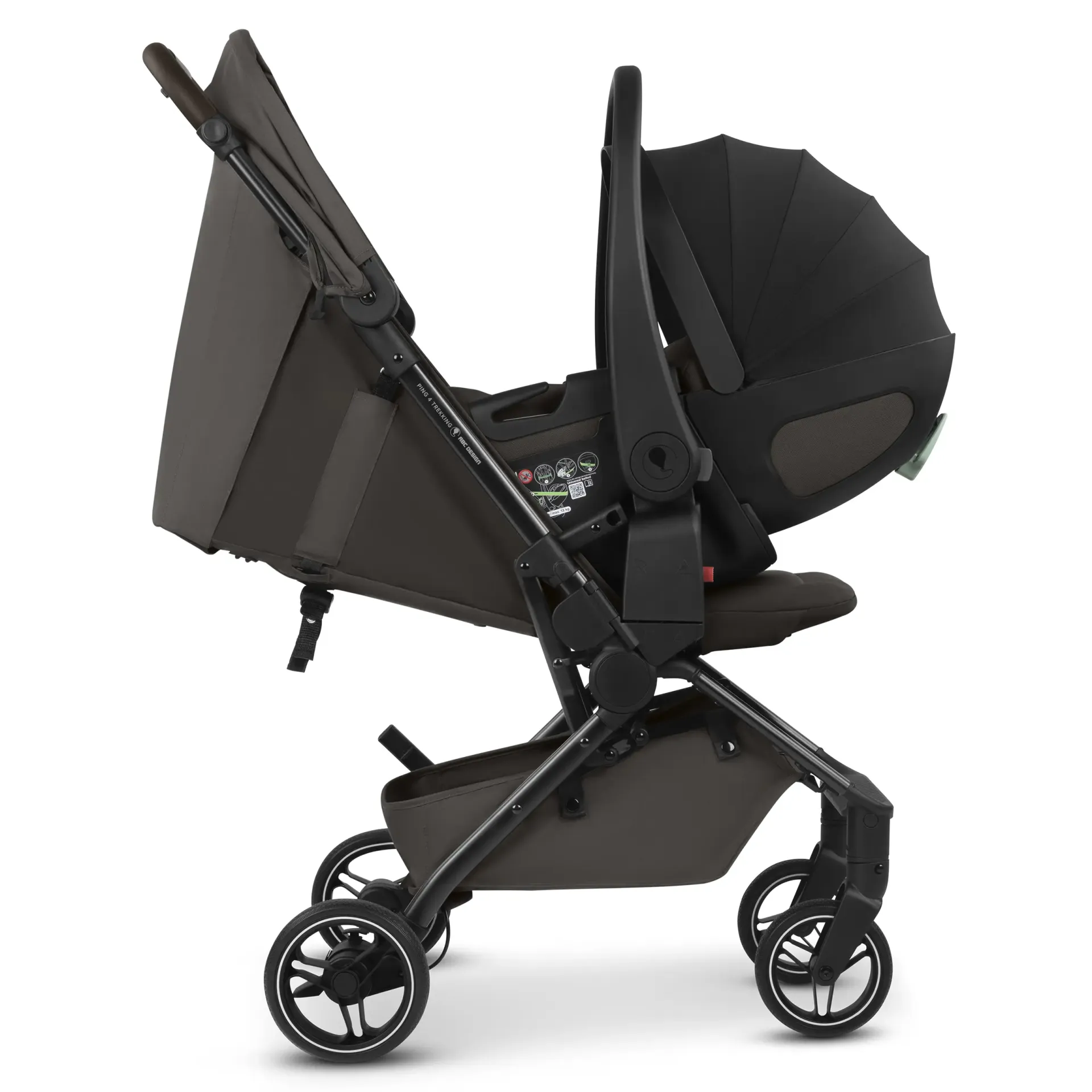 ABC Design Ping 4 Trekking Reisebuggy  Nut