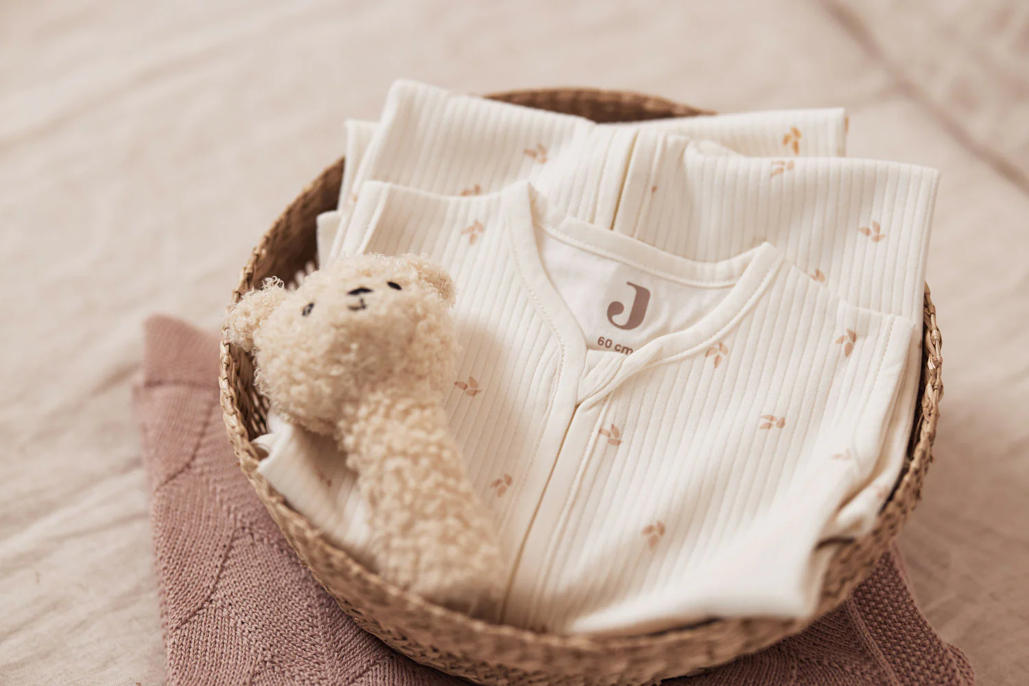 Jollein Babyschlafsack Jersey Gr. 70cm   Harvest