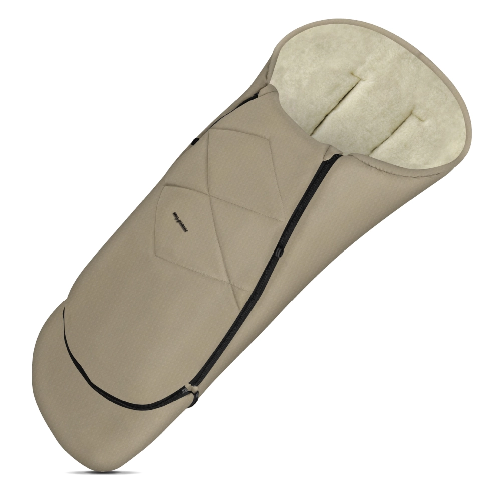 my junior ThermoWool Velora 3in1 Fußsack Naptime Latte