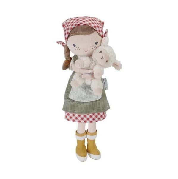 Litte Dutch Kuschelpuppe Rosa mit Schaf 35cm Litte Dutch Kuschelpuppe Rosa mit Schaf 35cm