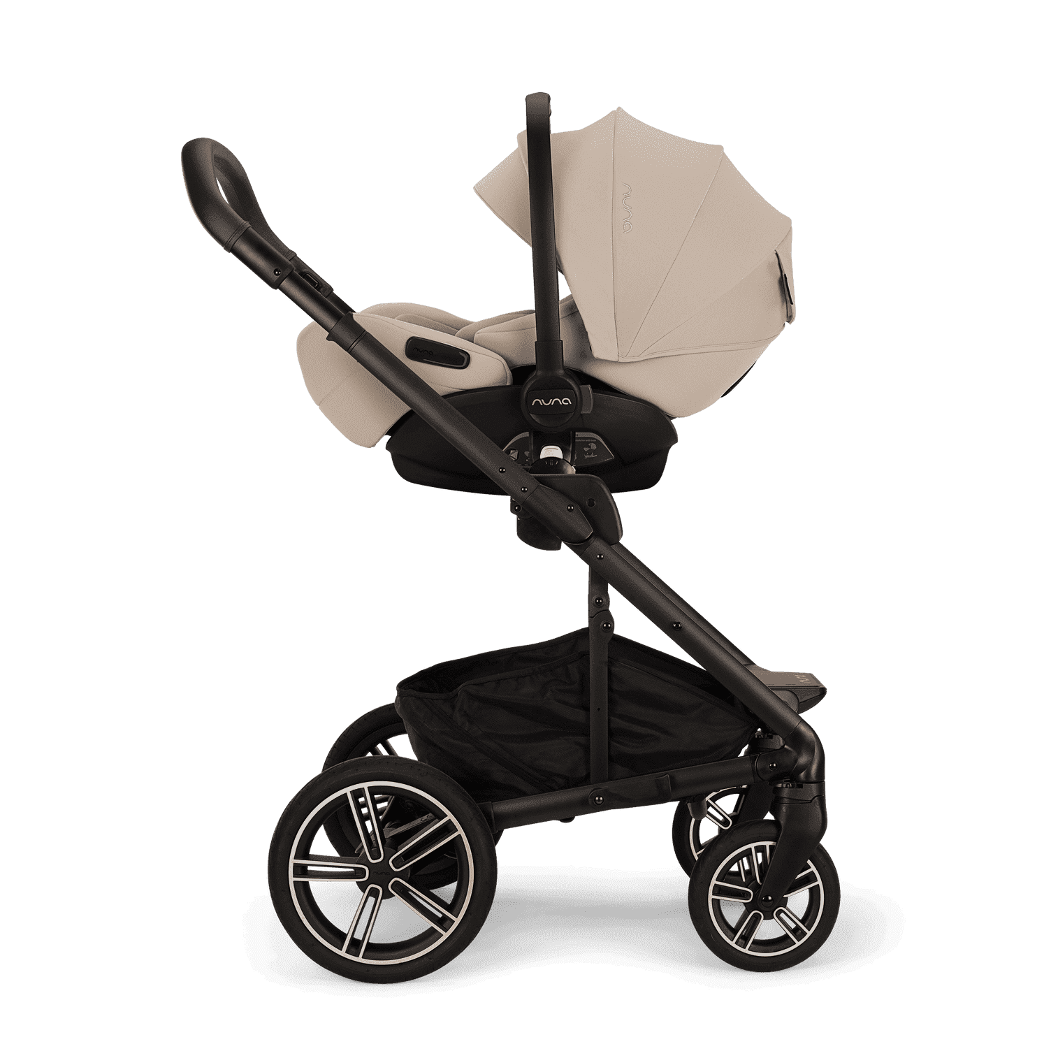 Nuna DEMI Next 4in1 Kinderwagen Set Biscotti inkl. Arra Flex Biscotti und Base Next