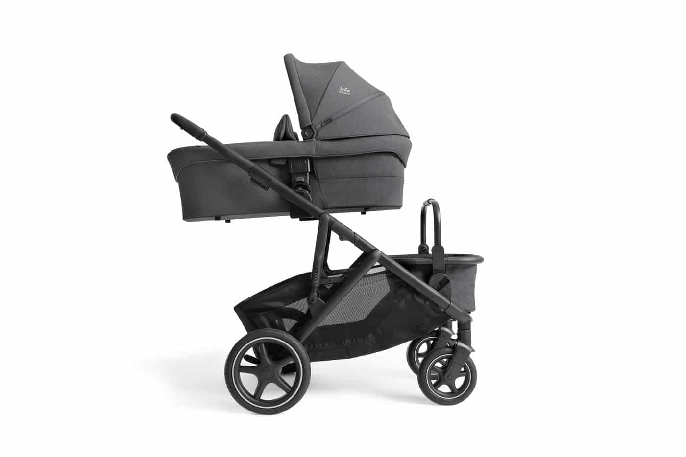 Joie Signature 2in1 Kombikinderwagen Versiti inkl. Ramble XL und Einkaufskorb Ebony