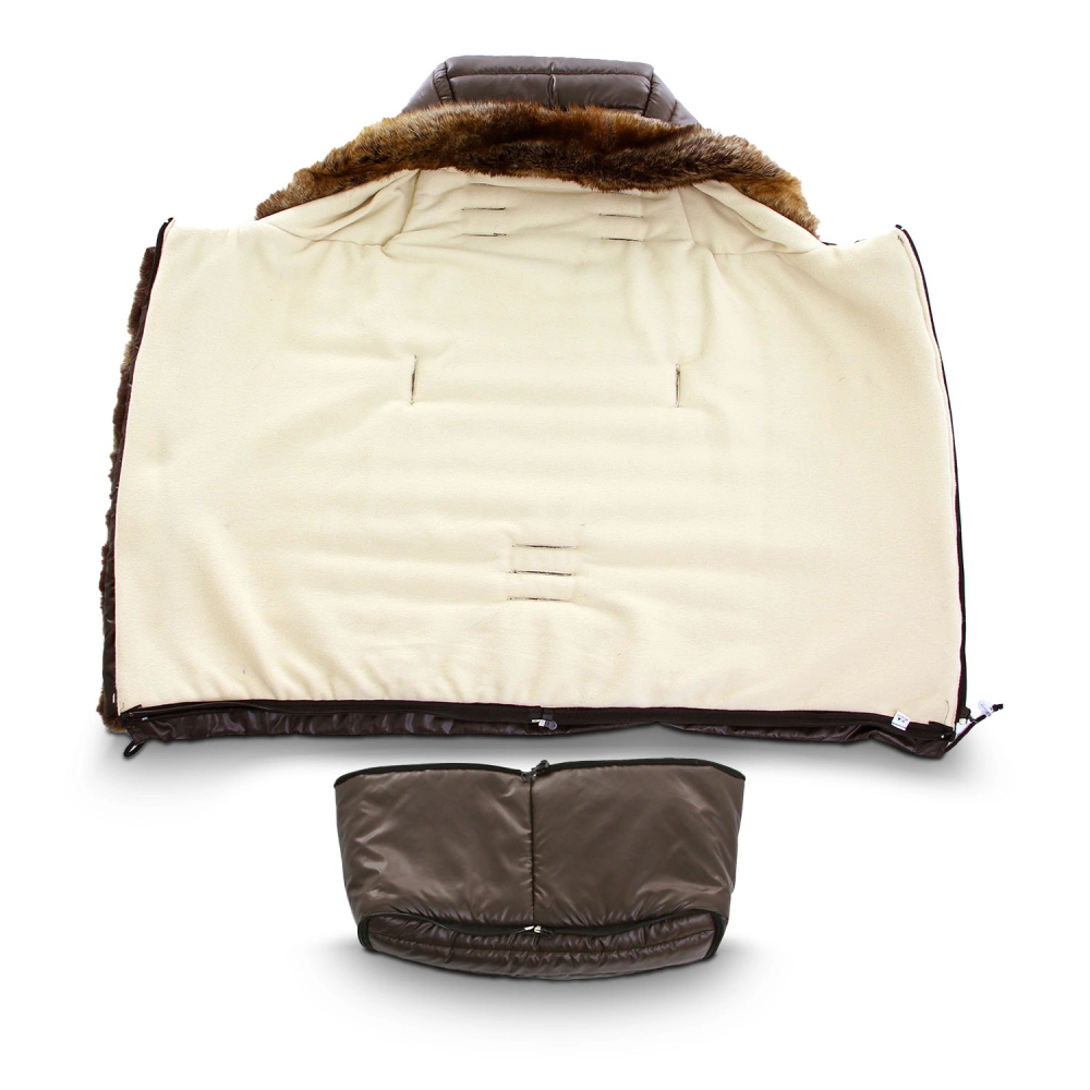 my junior Fußsack My Siberio Braun