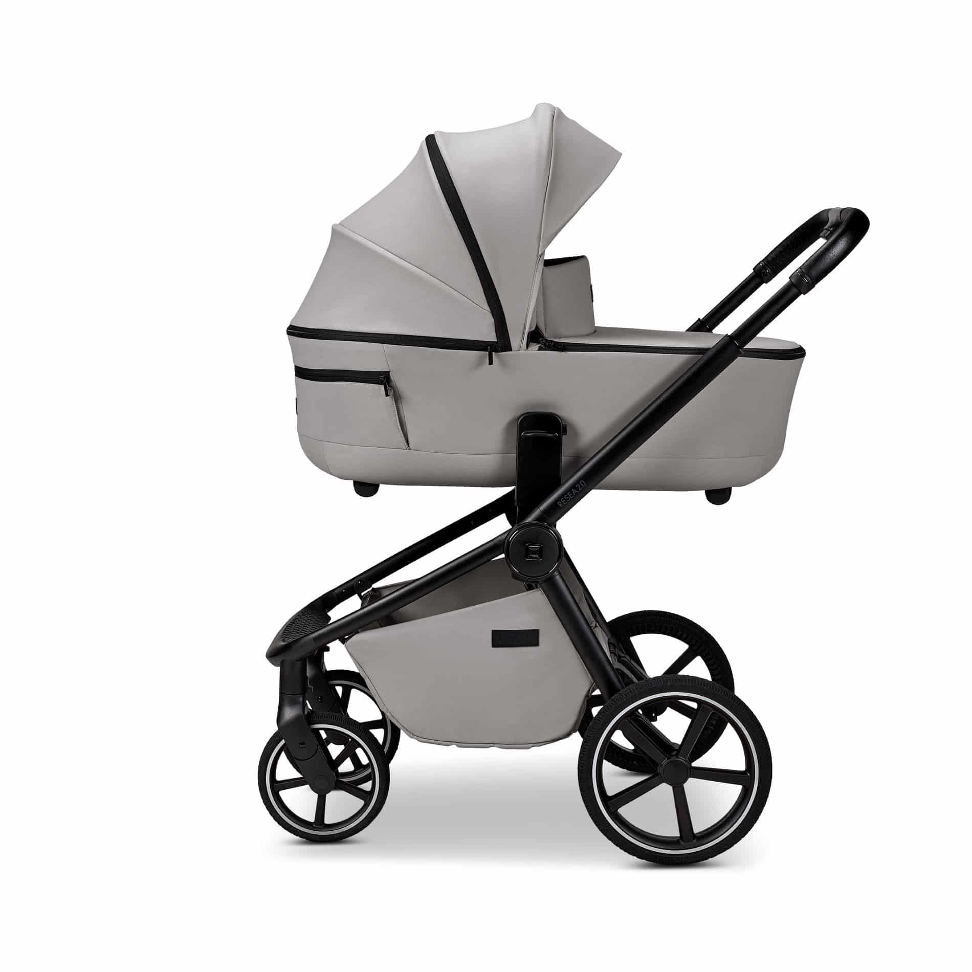 Moon RESEA 2.0 ghost Kombikinderwagen 4in1 Set inkl. Cloud T i-Size sepia black und Base T Moon RESEA 2.0 ghost Kombikinderwagen 4in1 Set inkl. Cloud T i-Size sepia black und Base T