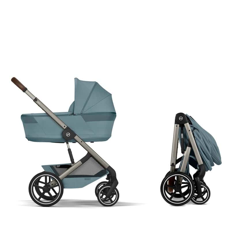 CYBEX Balios S Lux mit faltbarer Wanne - Stormy Blue