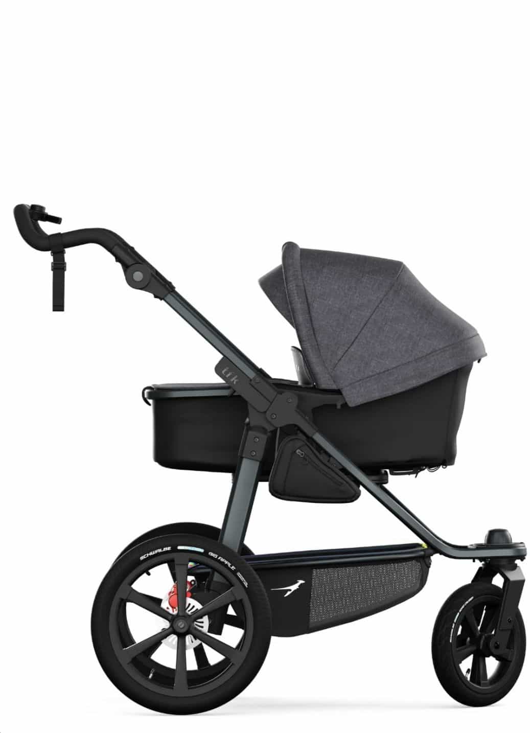 TFK Pro - Kombikinderwagen (inkl. Sicherheitskit bis zum 31.07.2025) - premium schwarz