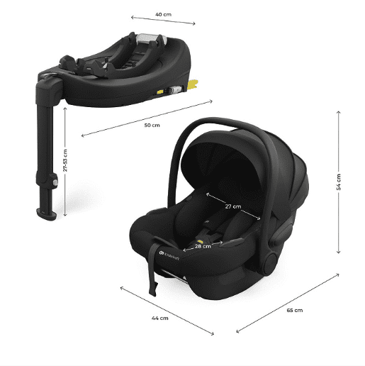 Kinderkraft 3in1 Autositz-Set ENDURA SAFE Schwarz Kinderkraft 3in1 Autositz-Set ENDURA SAFE Schwarz