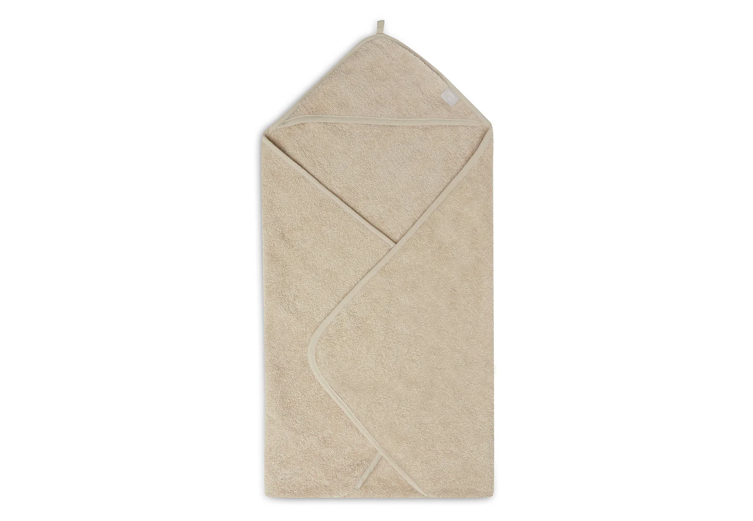 Jollein Kapuzenhandtuch Frottee 75x75 Nougat