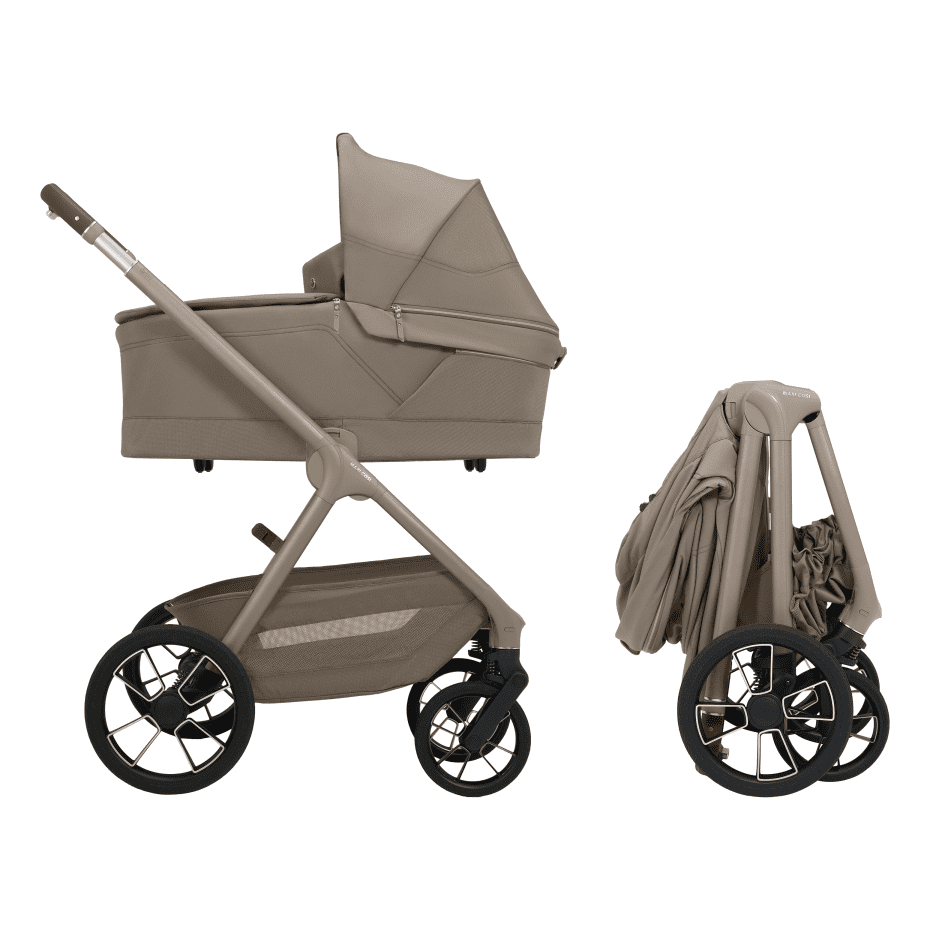 Maxi Cosi Oxford + Kombikinderwagen inkl. faltbarer Babywanne Oak Truffle