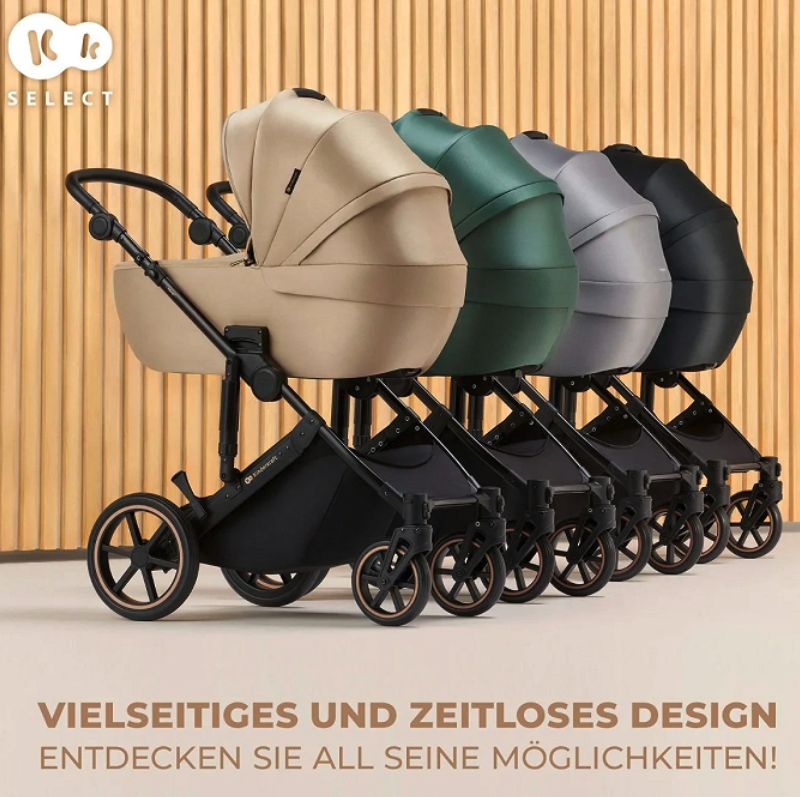 Kinderkraft Kinderwagen 3in1 PRIME 2 PRO Grau Kinderkraft Kinderwagen 3in1 PRIME 2 PRO Grau