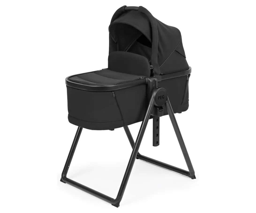 PEG Ypsi Babywanne True Black inkl. Stand By Me