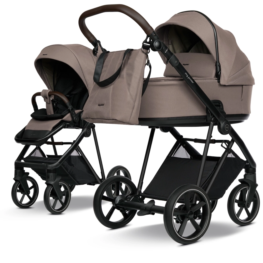 my junior VIGO 2 Kombikinderwagen Marron / Black Matt – Brauner Griff – Entdecke den my junior VIGO 2 Kombikinderwagen Marron / Black Matt Brauner Griff: Allradfederung, unplattbare Reifen & luxuriöser Komfort – für entspannte Fahrten auf jedem Terrain. my junior VIGO 2 Kombikinderwagen Marron / Black Matt – Brauner Griff – Entdecke den my junior VIGO 2 Kombikinderwagen Marron / Black Matt Brauner Griff: Allradfederung, unplattbare Reifen & luxuriöser Komfort – für entspannte Fahrten auf jedem Terrain.