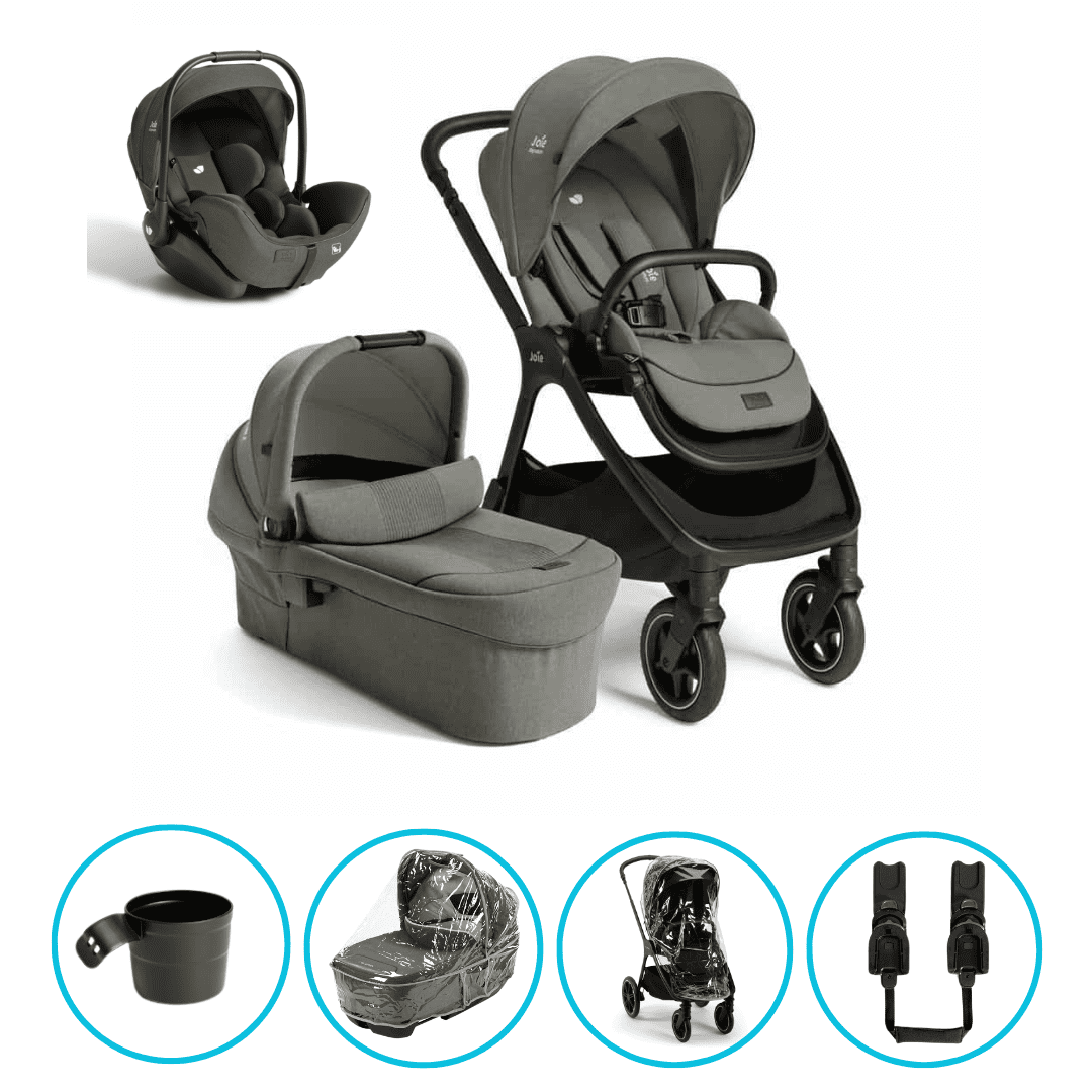 Joie Signature Finiti 7in1 Kinderwagen Set inkl. i-Level Pro Evergreen