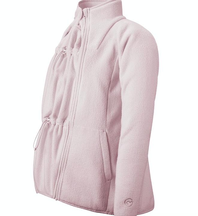 mamalila Fleecetragejacke Basel - soft lilac XL