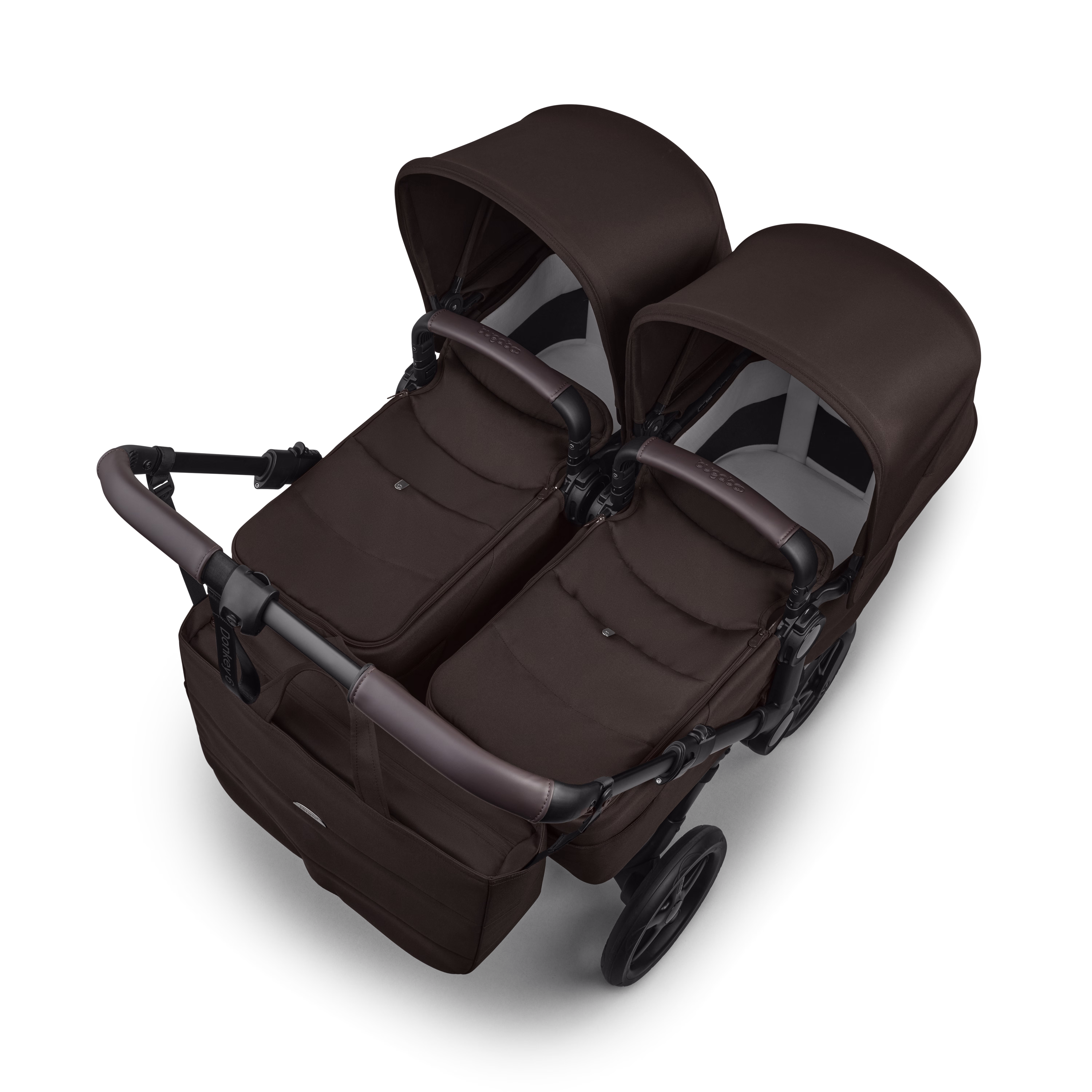 Bugaboo Donkey 6 Twin - Cocoa Brown