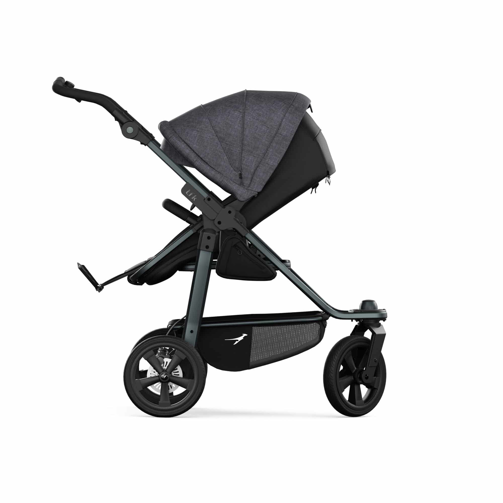 TFK Mono 3 Kombikinderwagen Luftkammer-Set - premium schwarz