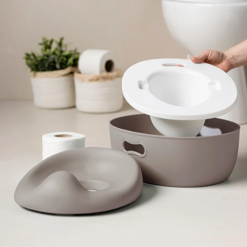 Nattou 3in1 Töpfchen CARE Taupe